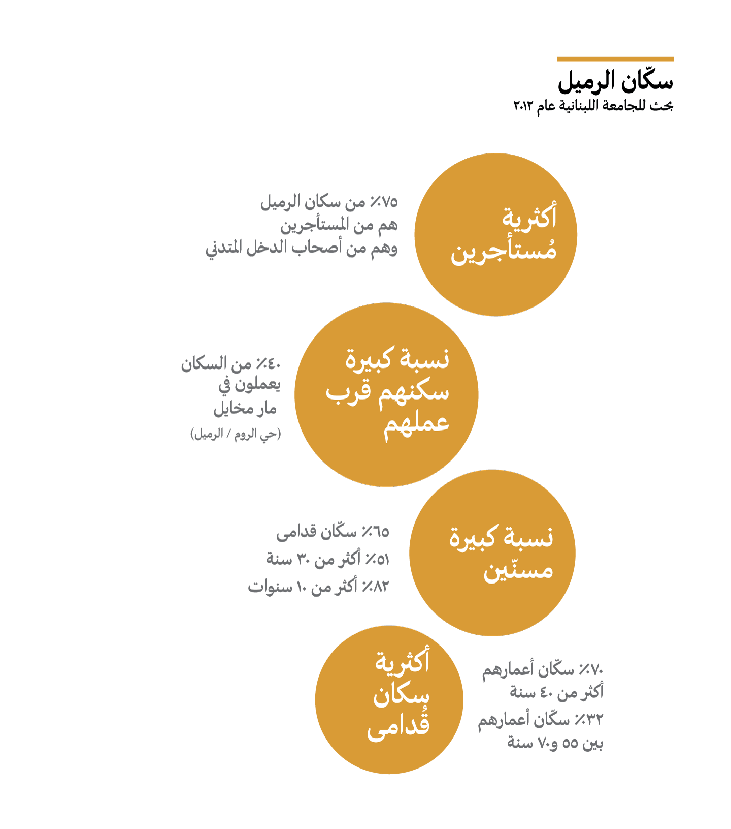 Residents of Rmeil: 2012 Research -- Lebanese University (LU)